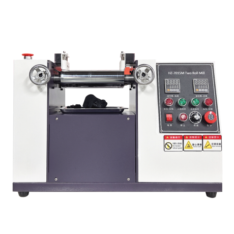 Silicone open mill, small open mill, laboratory rubber mixing machine