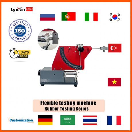 DIN53512 Rubber Flexible testing machine equipment HZ-7006A