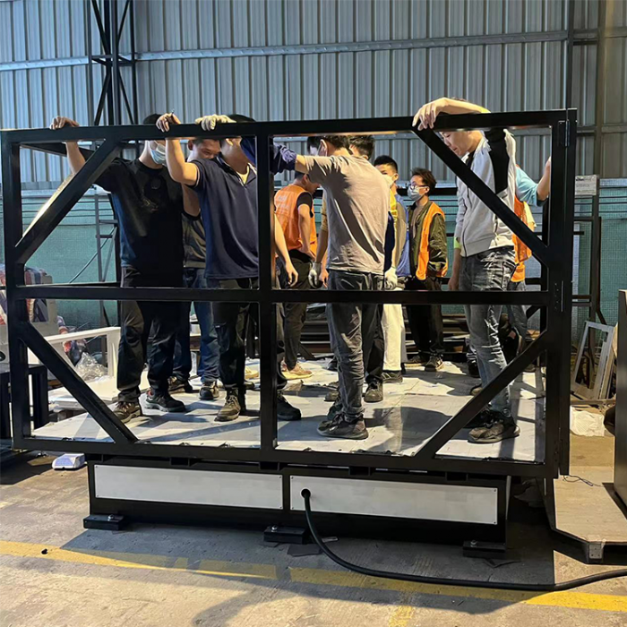 Customized large-scale simulated transport vibration table