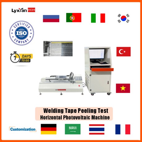 HZ-1008F 20 Station Multi-Busbar Horizontal Photovoltaic Welding Tape Peeling Force Testing Equipment