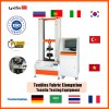 HZ-1003A 20kn ASTM D5034 Textiles Fabric Elongation Tensile Strength Testing Equipment