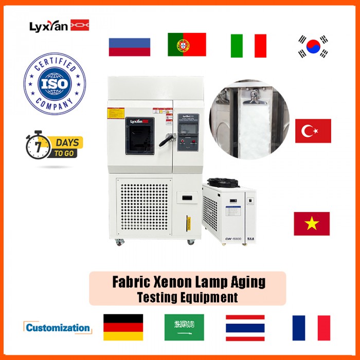 Textiles test for colour fastness ISO 105 B02 Xenon Lamp Weathering Test Chamber HZ-2011