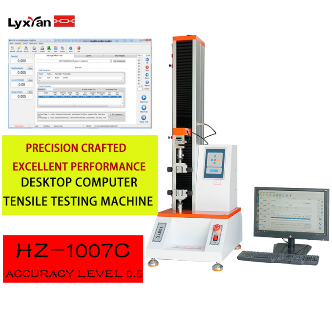HZ-1007C Desktop Computerized Touch Screen Tensile Tester: Ensuring PE Film Quality by Guangdong Lixian Instrument Co., Ltd. HZ-1007C Desktop Computerized Touch Screen Tensile Tester: Ensuring PE Film Quality by Guangdong Lixian Instrument Co., Ltd.
