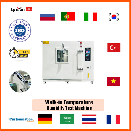 LIxian Temprature Range -40℃-150℃ Electronic Toy Box Walk-in Programmable Constant Temperature and Humidity Test Equipment HZ-2003