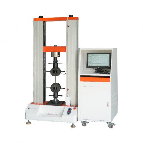 ASTM E8 tensile strength tester 10ton Aluminum metal dumbbell sample Steel Tensile Testing Machine Equipment HZ-1009A