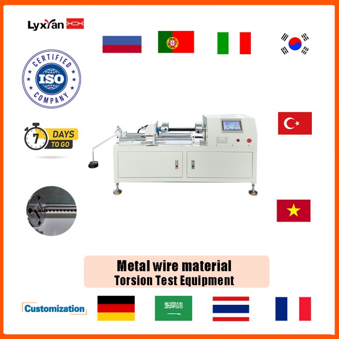 ASTM A938 ISO 7800 Metal Wire Torsion Ductility Torsion Testing Machine HZ-4012A